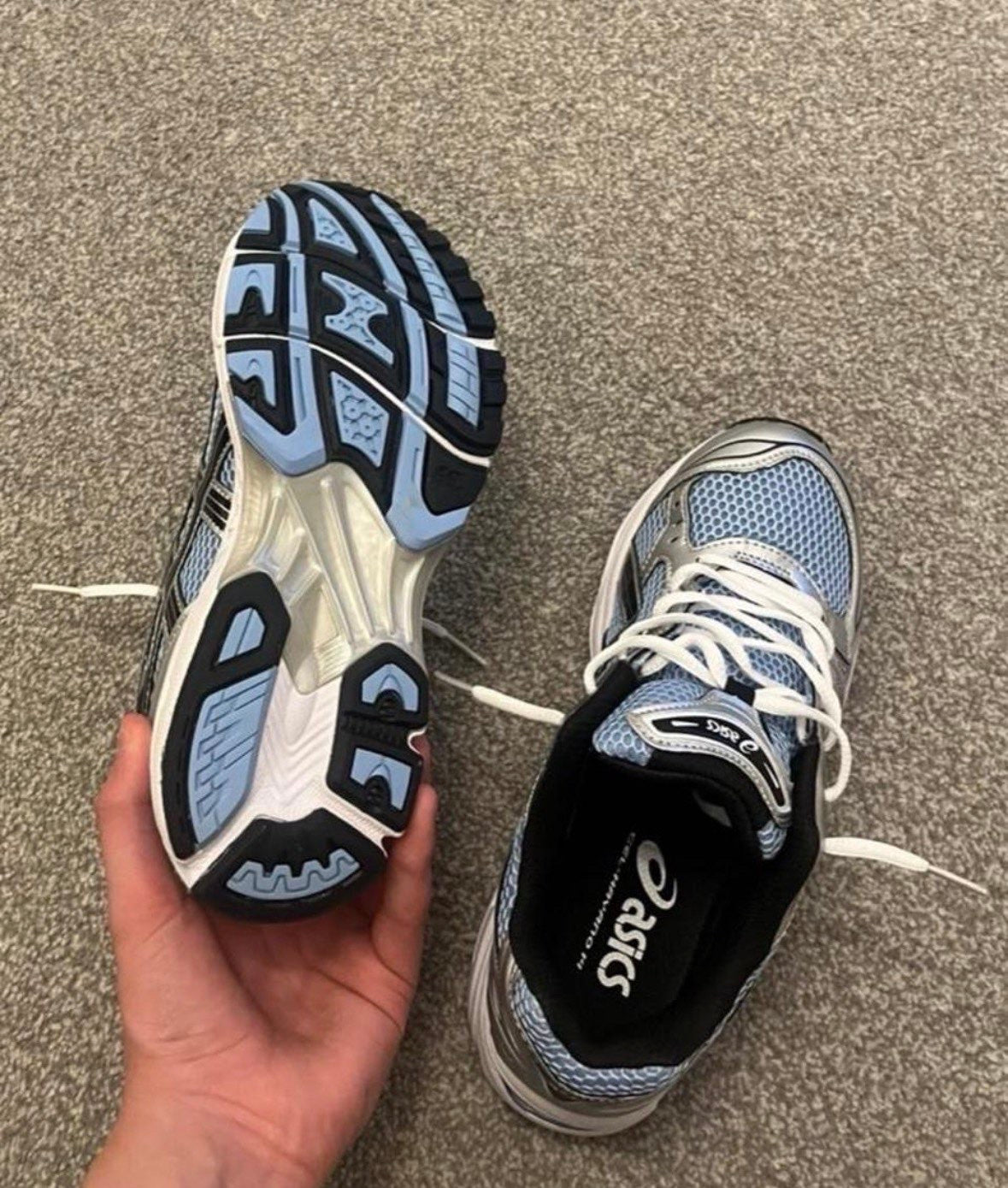 Asicks Gel Kayano 14 ice blue