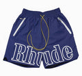 Rhude Navy Blue Shorts