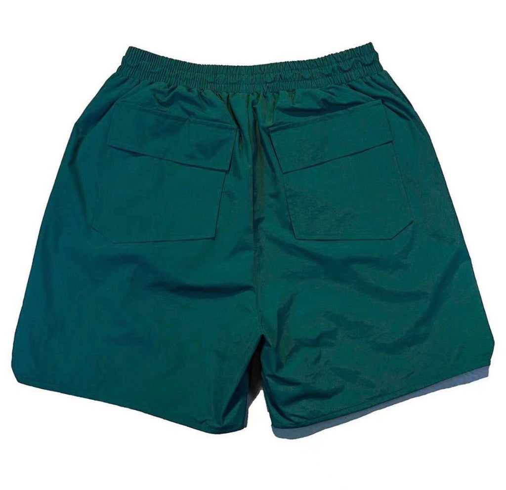 Rhude Green Shorts