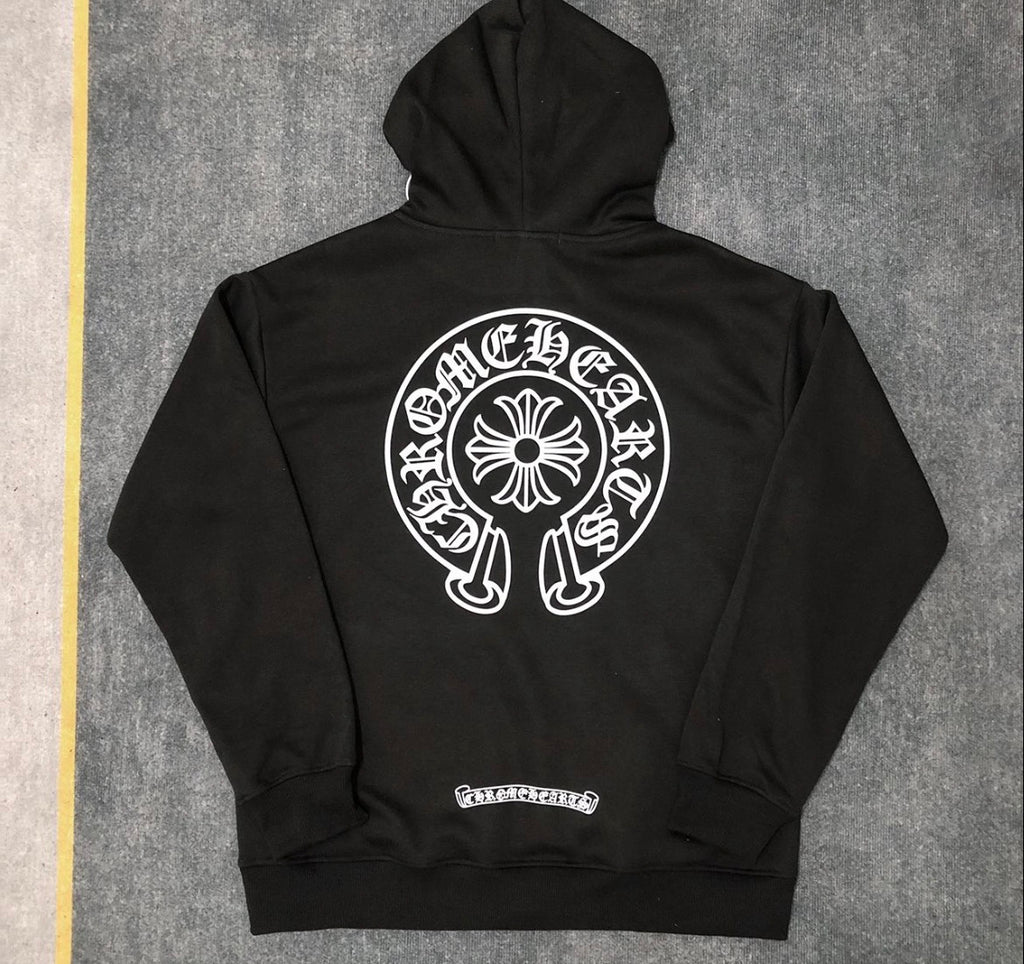 Chrom hearts black/white hoodie