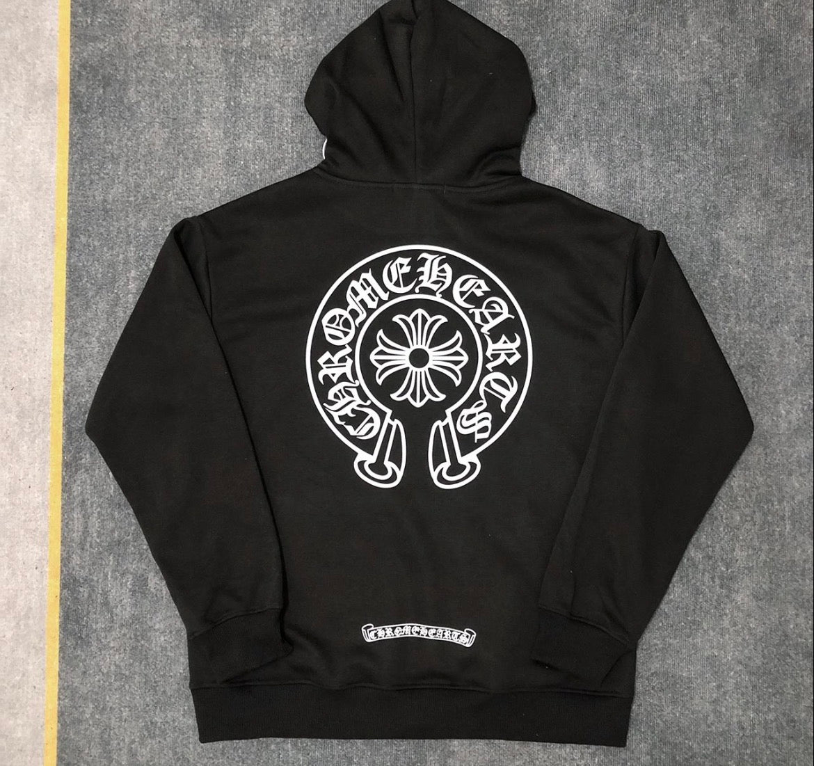Chrom hearts black/white hoodie