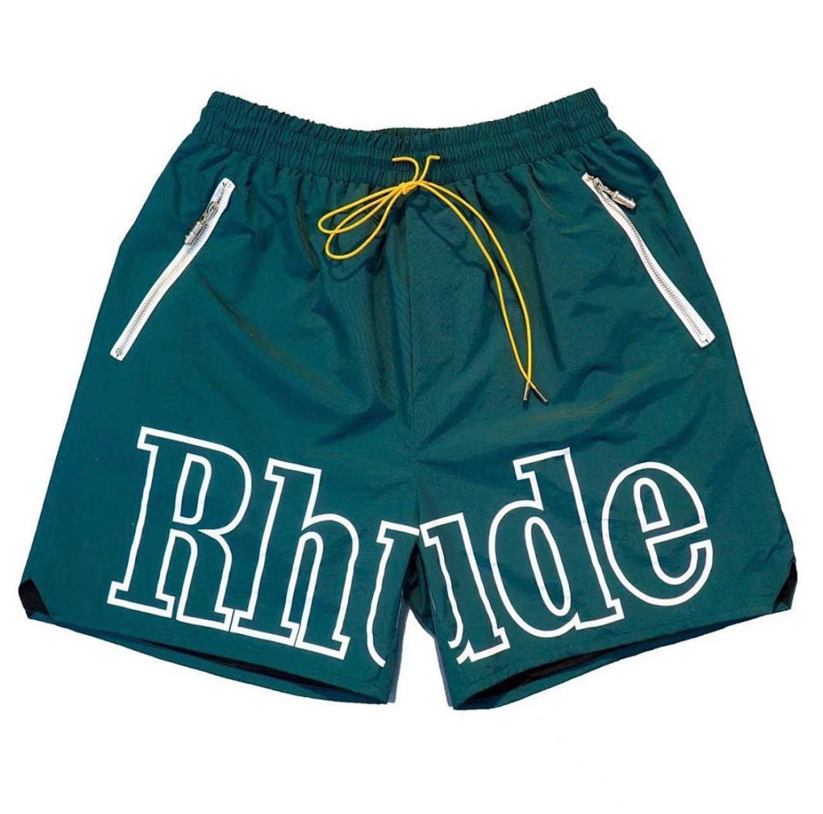 Rhude Green Shorts
