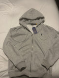 POLO Ralf Lauren grey zip up