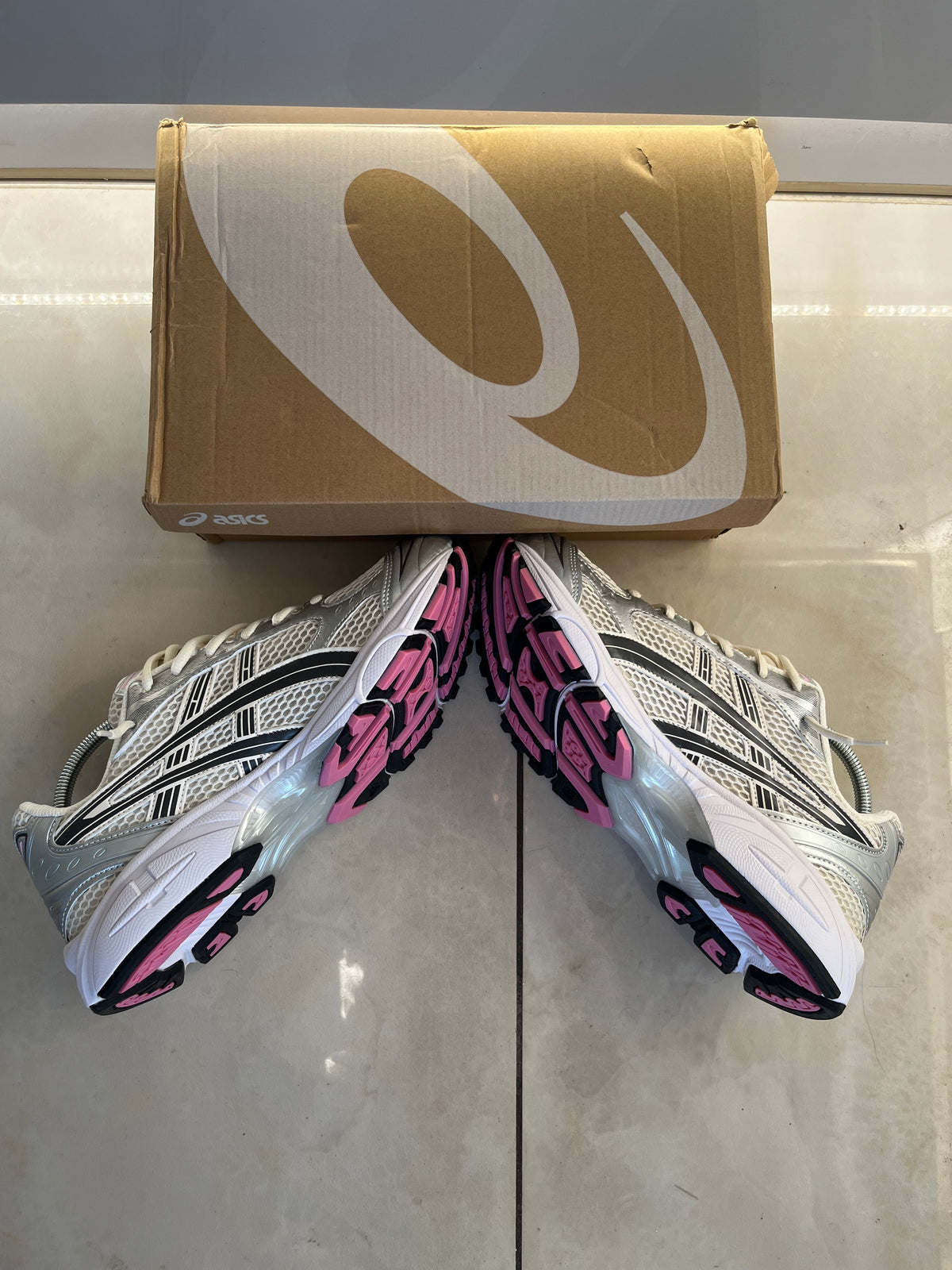 Asicks Gel Kayano 14 pink/grey